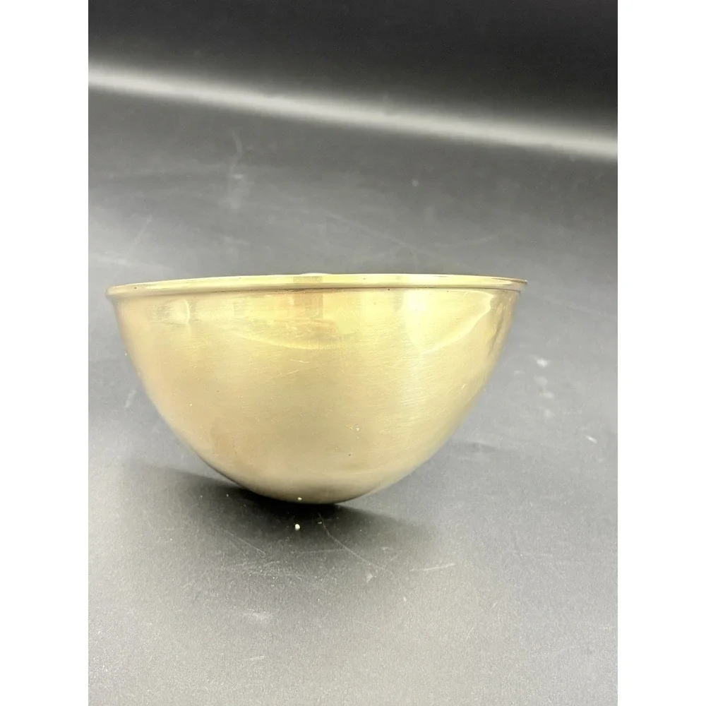 Vintage Brass Wall Pocket Planter Metal Decor 3
